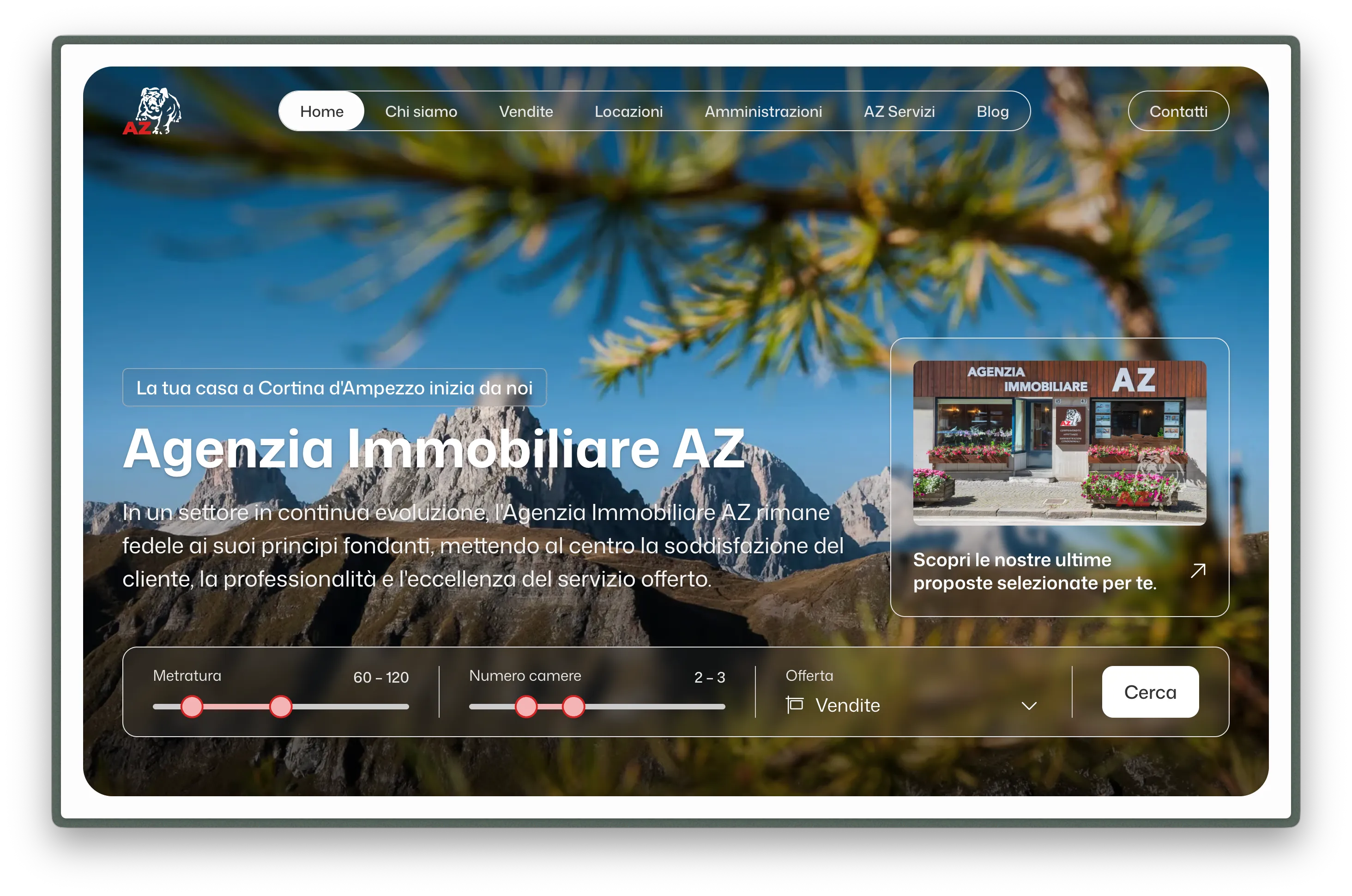 Homepage Immobiliare AZ